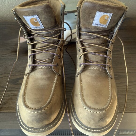 Carhartt Waterproof 6" Moc Toe Wedge Boot - Size 11 - Picture 4 of 5